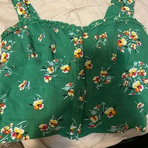 floral tank top
